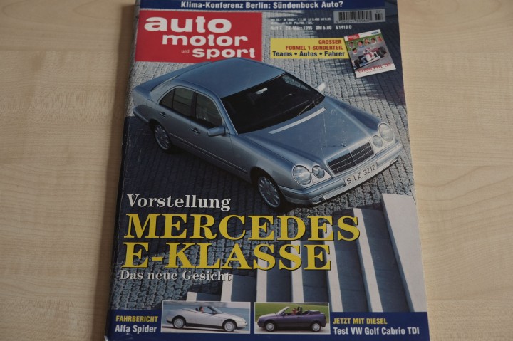 Deckblatt Auto Motor und Sport (07/1995)